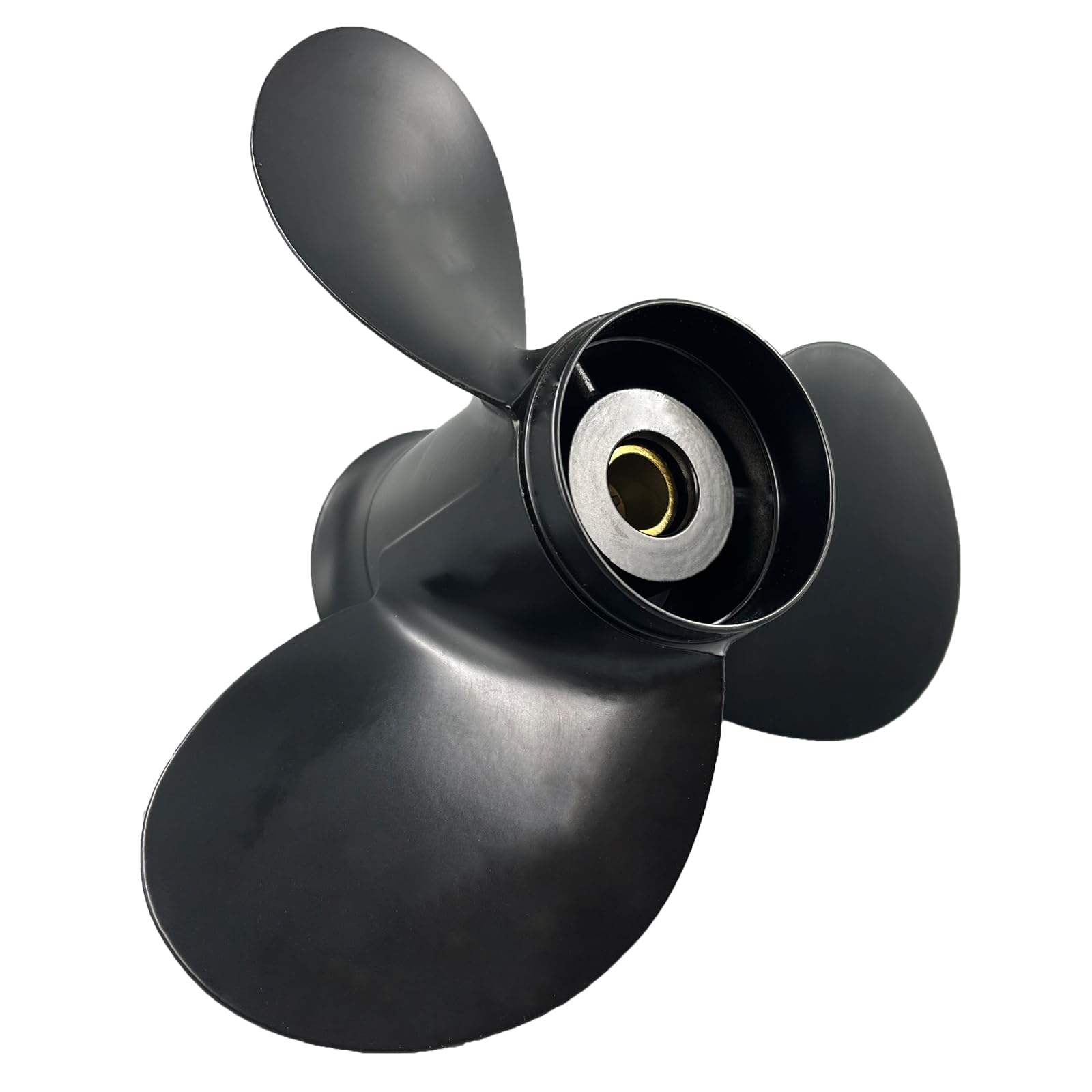 Boatman Boat Aluminum Propeller 9 1/4 x 12 fit Suzuki Outboard Engine DF8A 9.9A 15 20/DT9.9 15 HP,10 Spline Tooth Parts No.58100-89L50-019