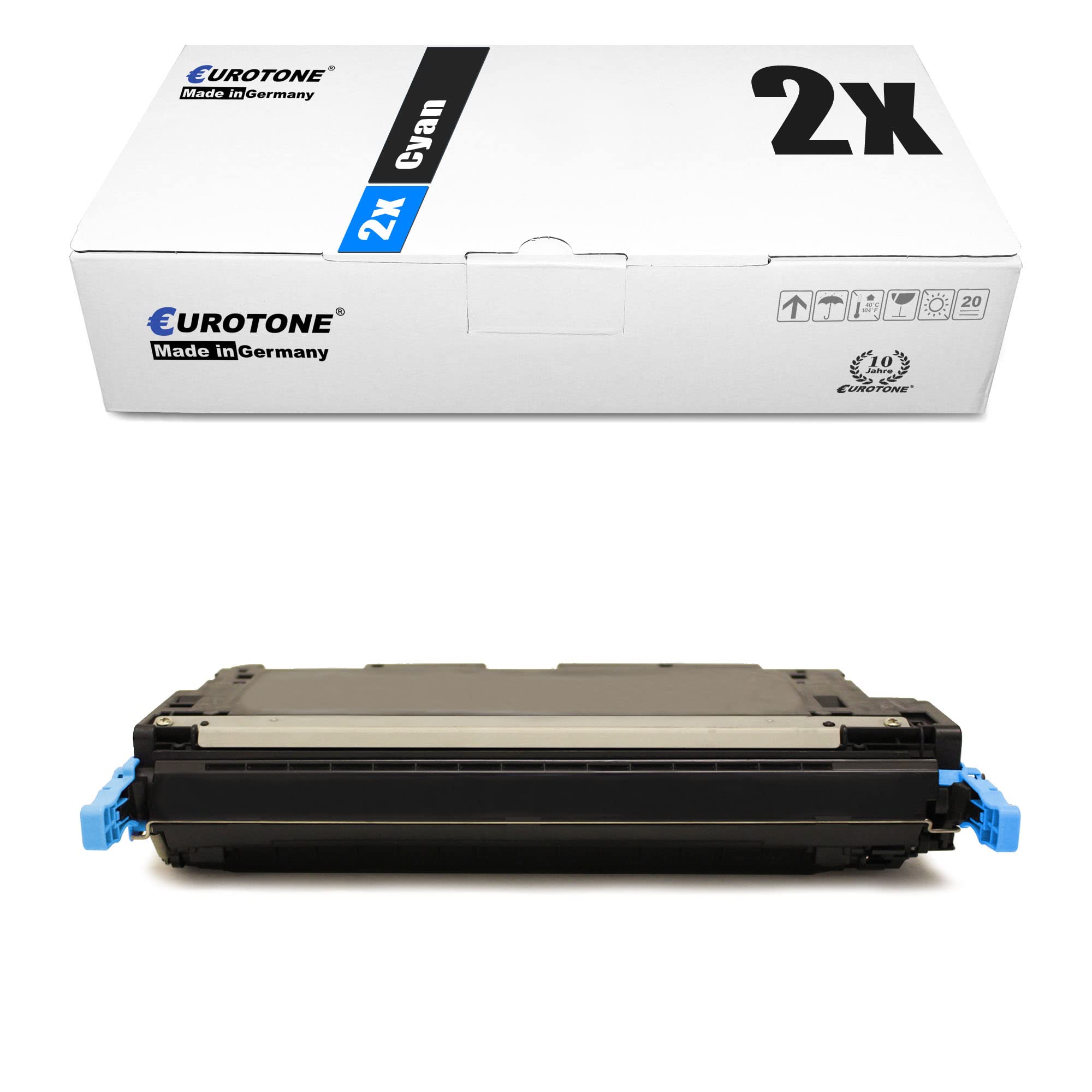 Remplacer HP Q7581A cartouches bleues Uni-Ball pour imprimante Color LaserJet 3800 DN en panne - 4