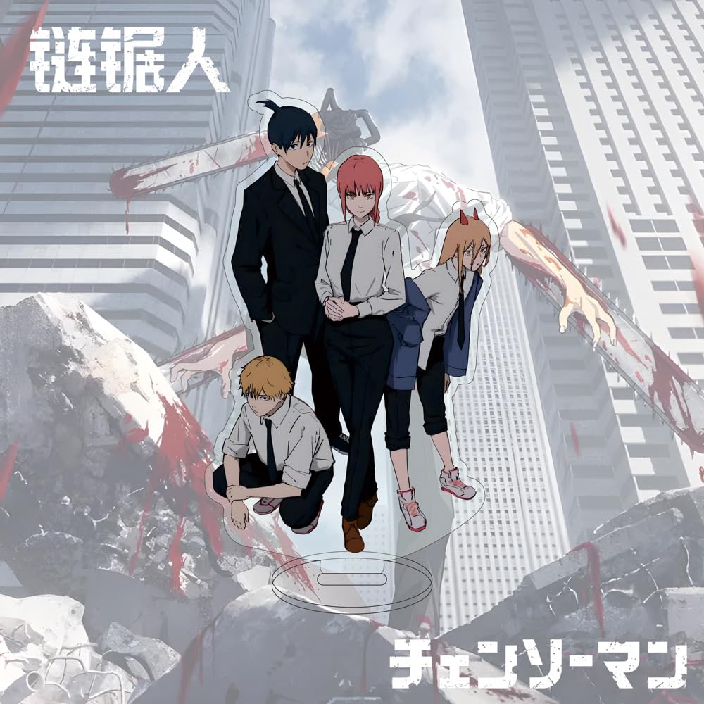 チェンソーマン　タワレコ　デンジ　マキマ　アキ　パワー　木製マルチスタンド 51DrPsjZ9LL._UF350,350_QL50_.jpg