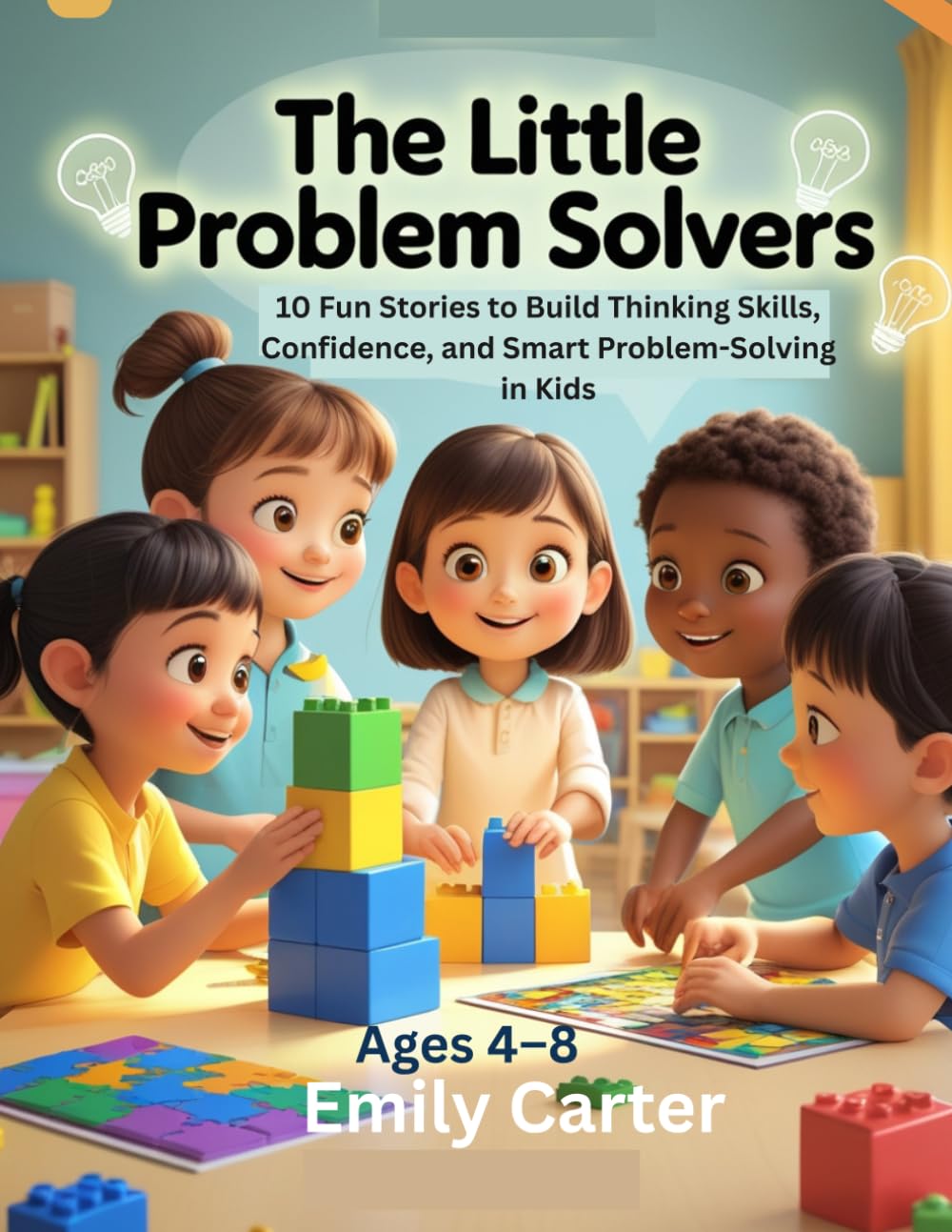 The Little Problem Solvers: 10 Fun Stories to Build Thinking Skills, Confidence, and Smart Problem-Solving in Kids Ages 4–8