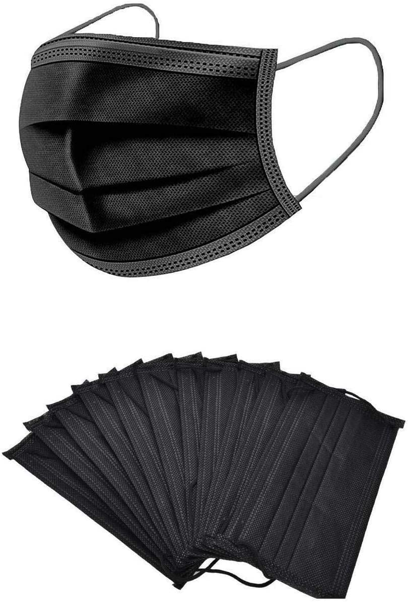hobf Surgical Mask Pack containing surgical masks 3 layer 100 pieces/pack of 100 / pack of 50 / surgical mask pack of 100 & 200 - surgical mask for Men & Women - Black (B09B2FNKRQ) Amazon Price History, Amazon Price Tracker