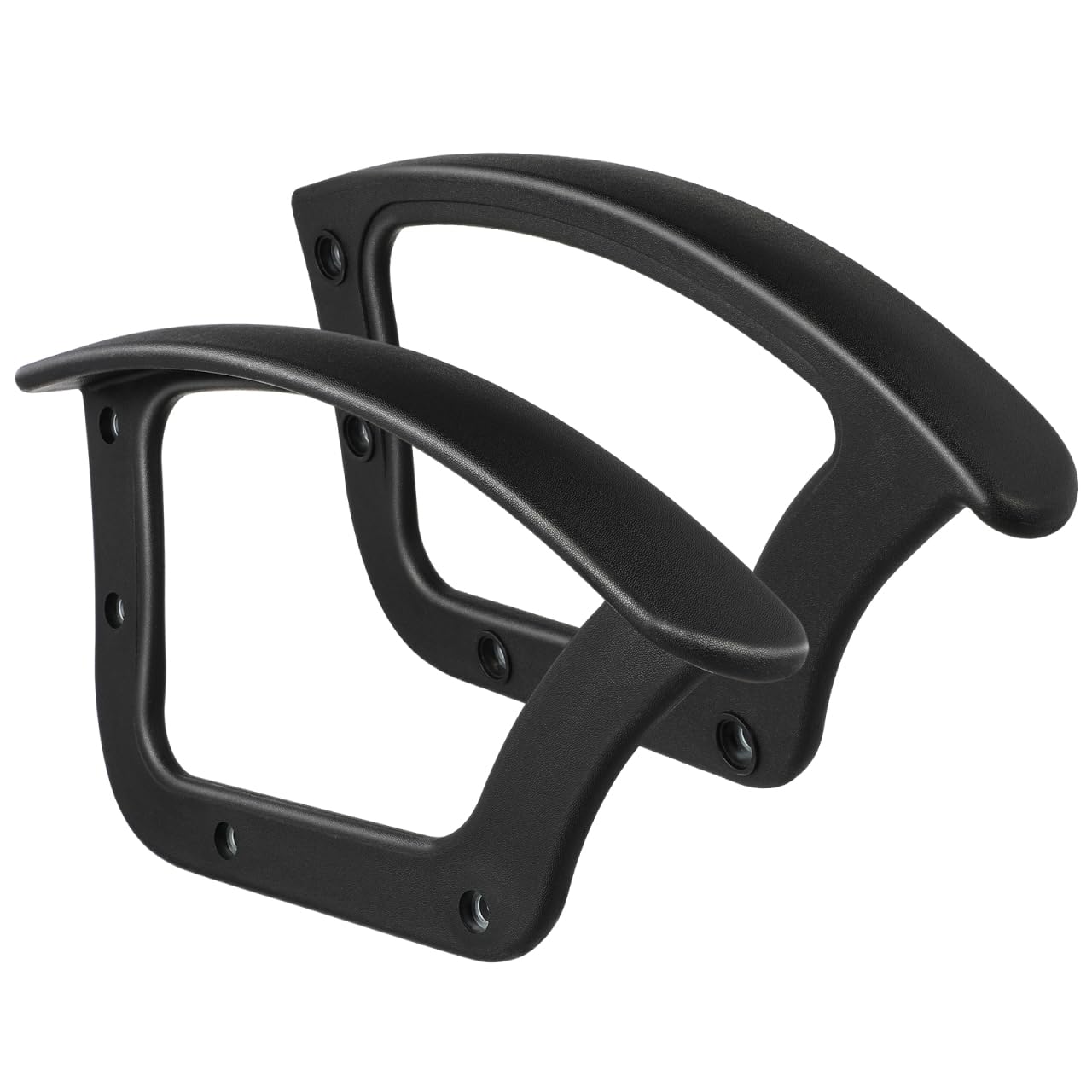 Homoyoyo Anneaux D'Accoudoir Universels pour Chaise De Bureau Accessoires De Remplacement en Plastique Kit 2 Pièces pour Confort Et Stabilité Au Travail