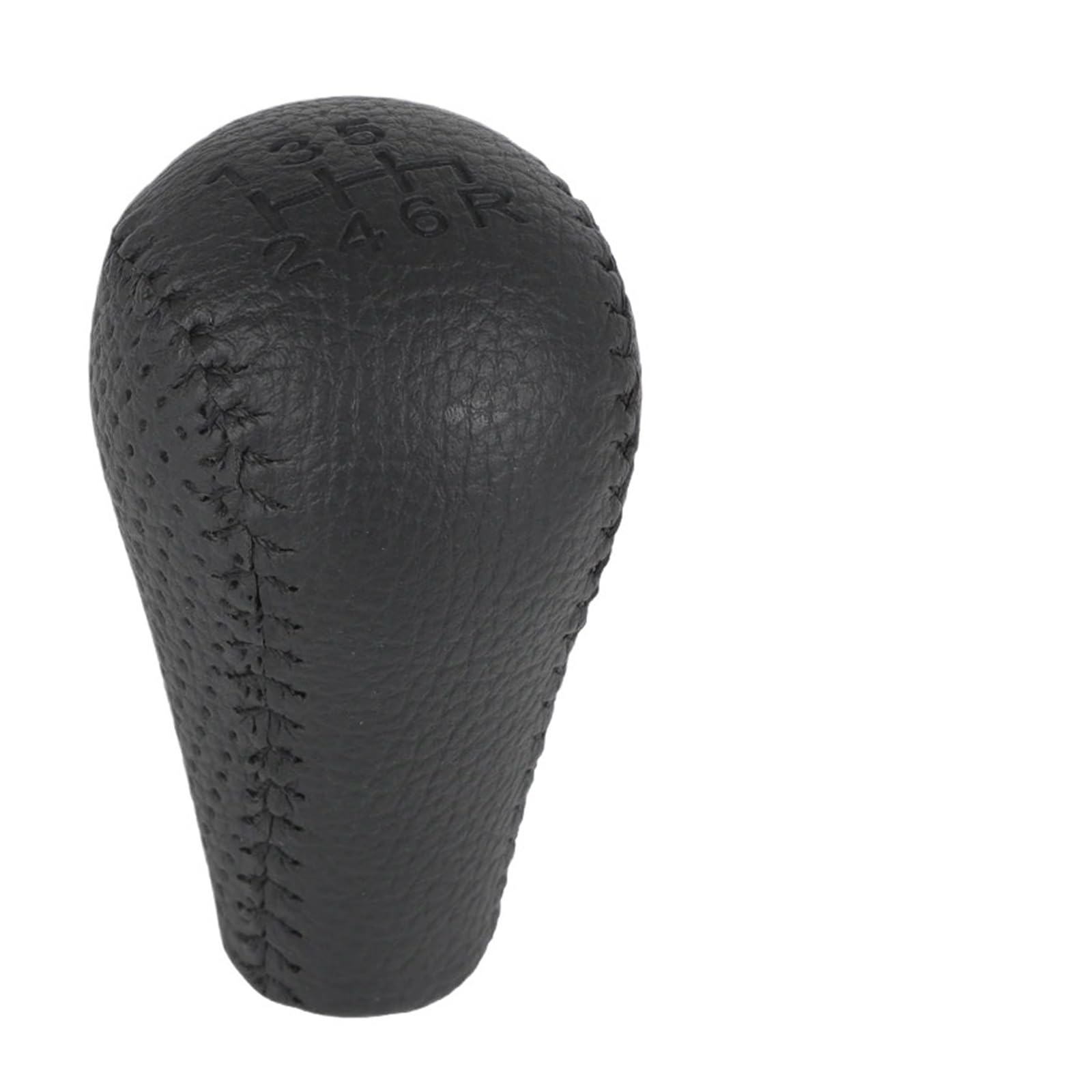 KUNYOS Leather Gear Knob for Nissan for Navara D40 for Frontier for Double Cab 2005-2015 32865-EB30B 32865EB30B 3286540U00 6 Speed Gear Shift Knob