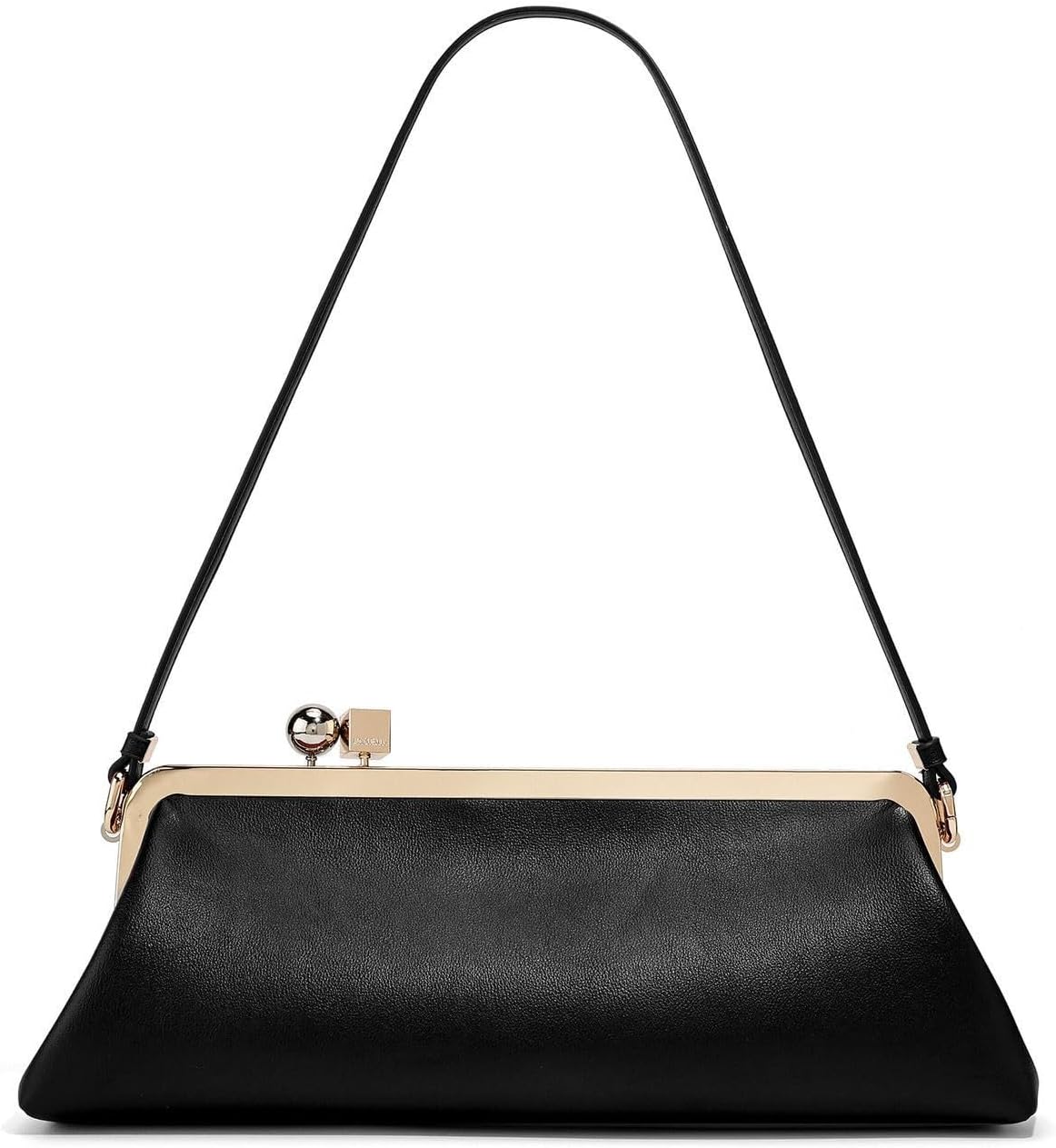 Rejolly Women Vintage Kiss Lock Top Handle Handbag Evening Purse Crossbody Shoulder Bag with Chain Strap