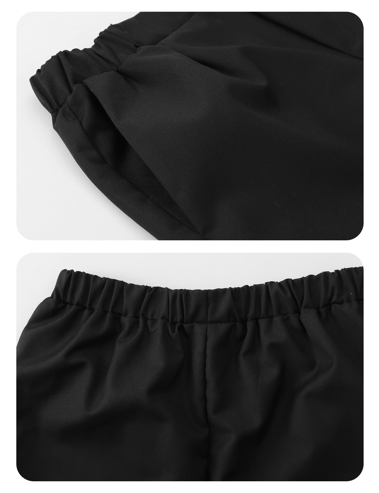 mintgreen Conjunto de trajes de 4 piezas para niños, chaleco de boda, camisa, pantalones y pajarita, 6-14 años