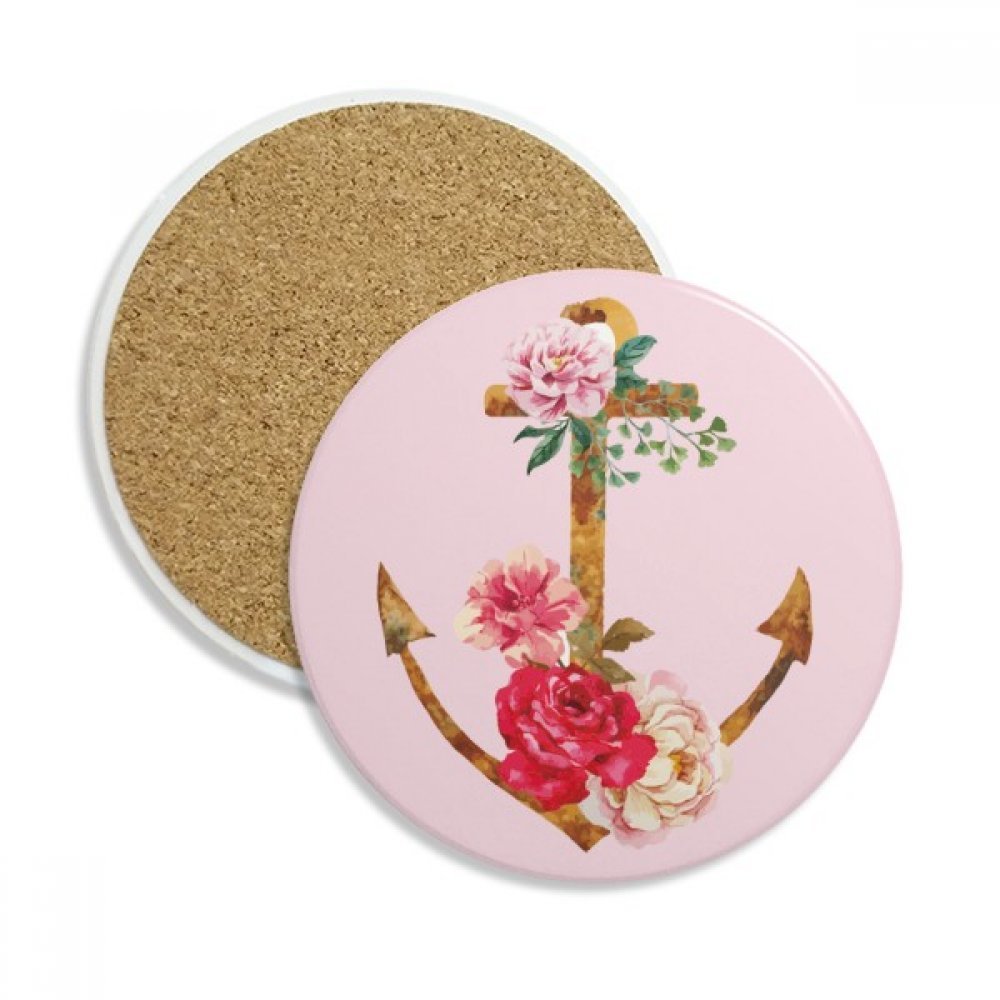 Fleur en céramique coaster cadeau idéal multicolore pour anniversaire et pendaison de crémaillère