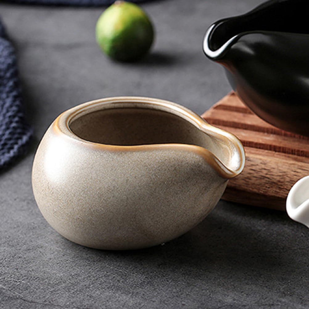 Luxshiny 10 Piezas Jarra De Crema De Café De Cerámica Jarra De Salsa Pequeña Dispensador De Leche Recipiente Para Leche Para Casa Restaurantes Bares Y Fiestas