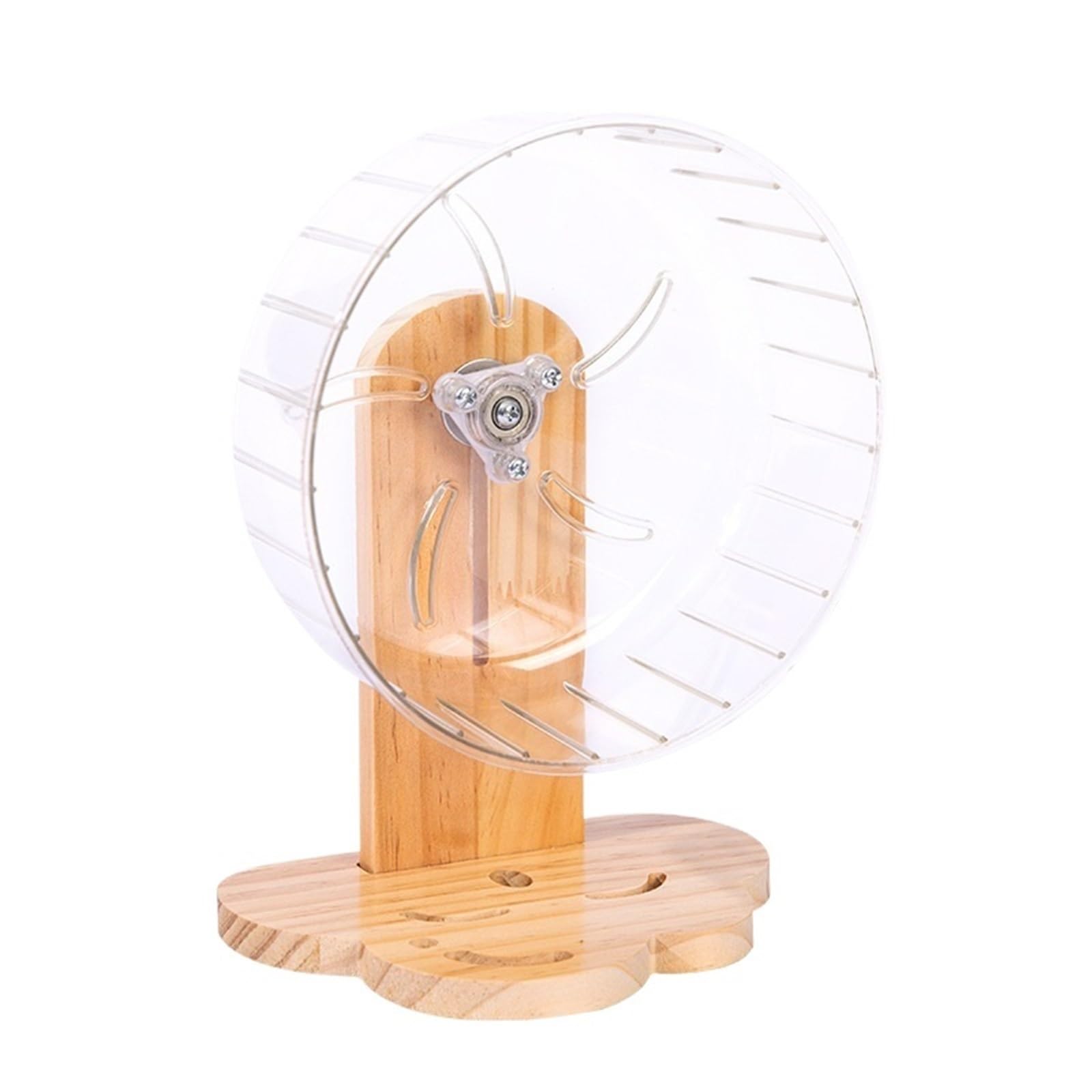 Rueda Hamster Pelota Transparente Grande for Correr, Ejercicio silencioso, 18cm, Jaula silenciosa, Juguete de Fitness para Mascotas