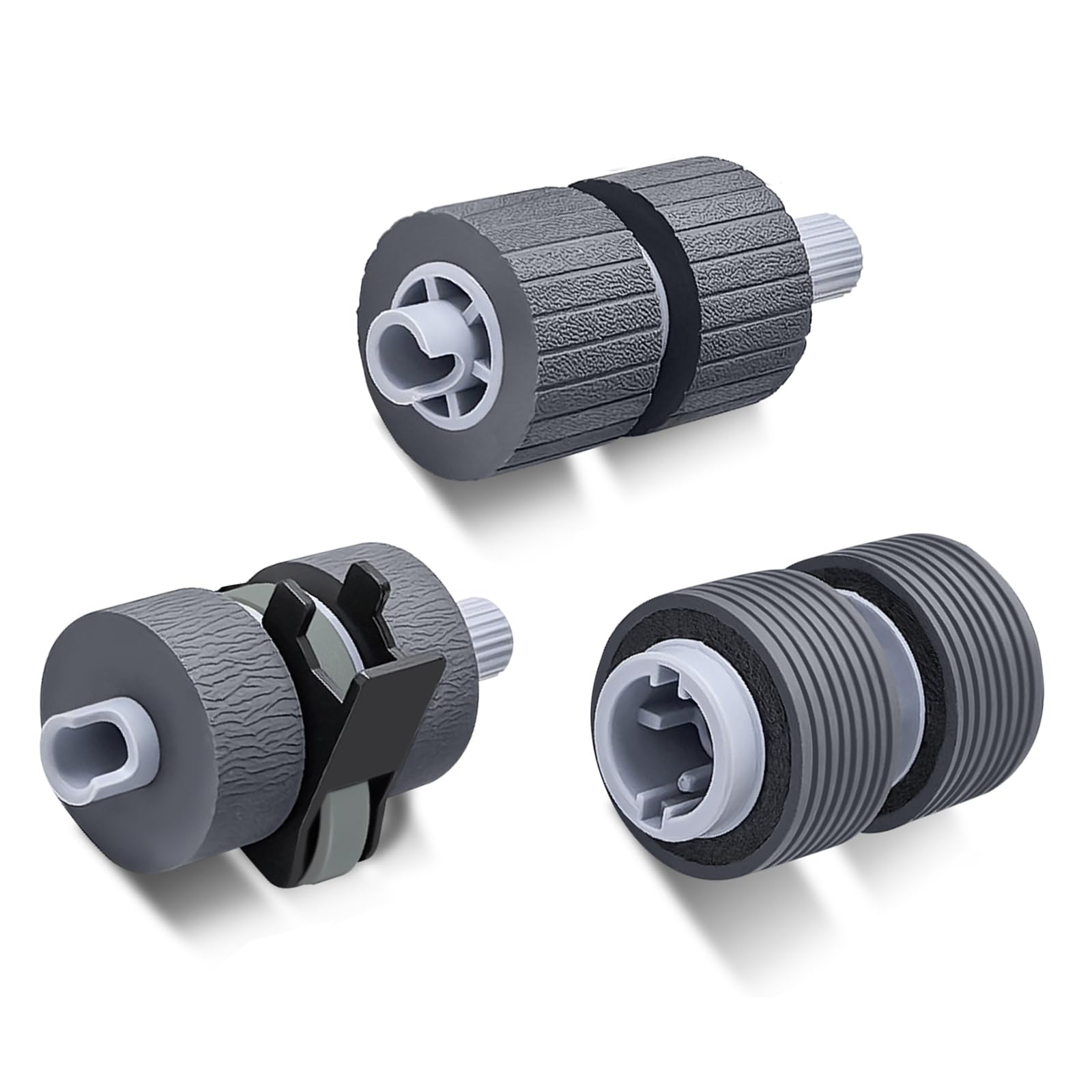 PA03338-K011 PA03576-K010 Pickup and Brake Roller [New Version 2025] for Fujitsu Fi-6670 Fi6670 Fi6770 Fi-6670A Fi-6770 Fi-6770A Fi-6750S Fi-5750C Fi5650C Fi-5650C Scanner Roller Set Kit (1)