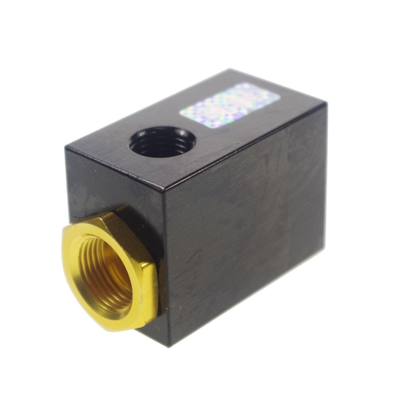 Vanne d'échappement rapide G1/4 en aluminium pour système pneumatique QE-02