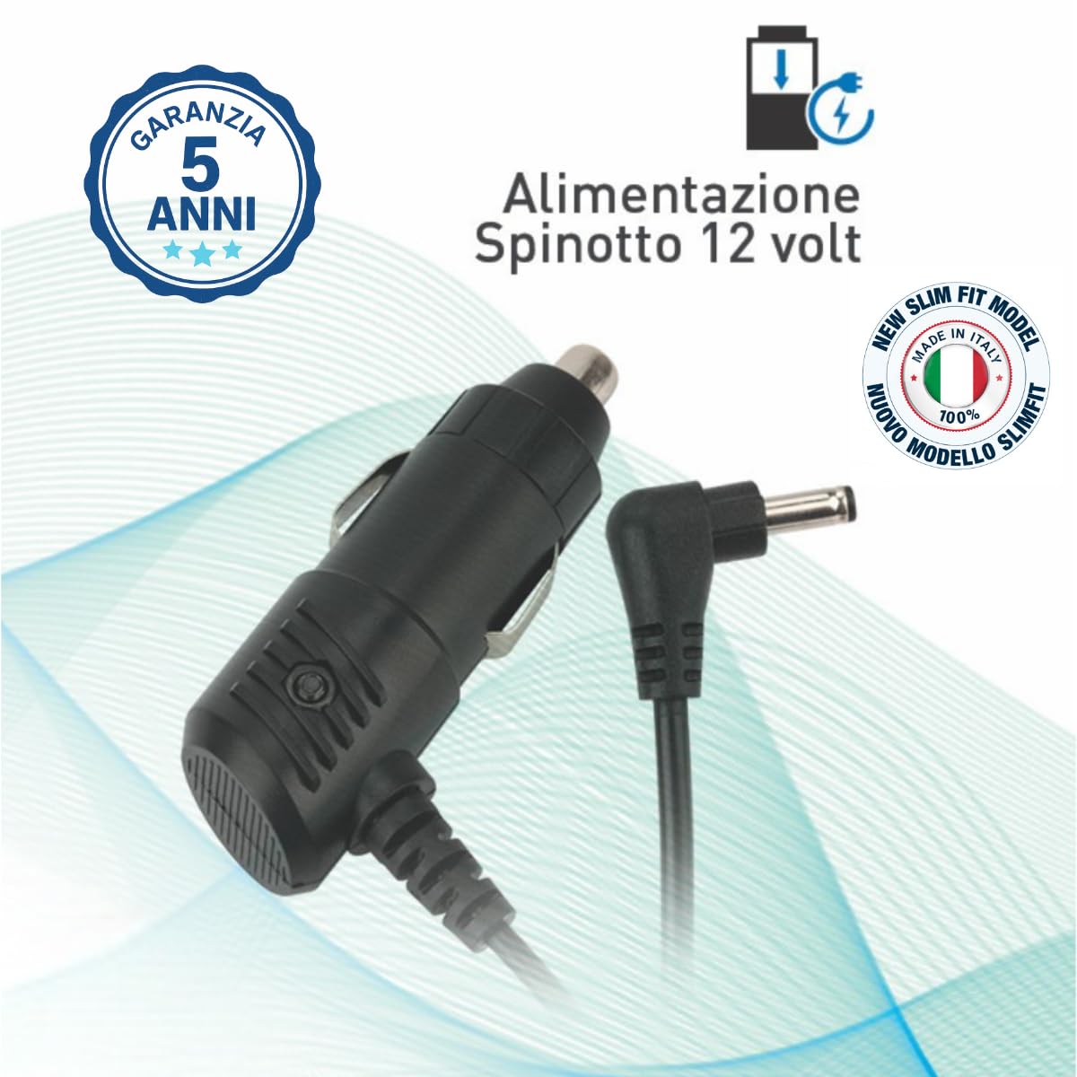BIO COMFORT Coprisedile Auto Rinfrescante con Ventilazione, Made in Italy - Copri Sedile Universale Estivo - Schienale Aspirante, Ventilato, Rinfrescante e Refrigerante - Ideale per Taxi, Camion e NCC