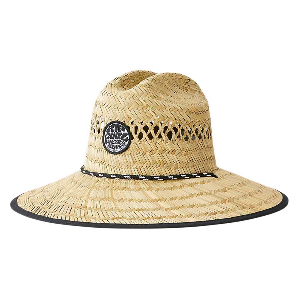 Rip Curl Women's Natural Logo Straw Sun Hat, L
