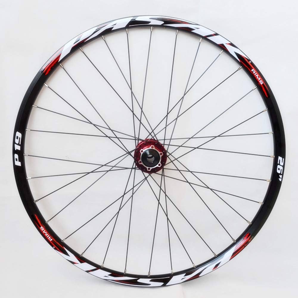 26インチMTB前後タイヤホイール（リア7速フリー、米式バルブアダプタ）セット 26インチMTB前後タイヤホイール（リア7速フリー、米式バルブ