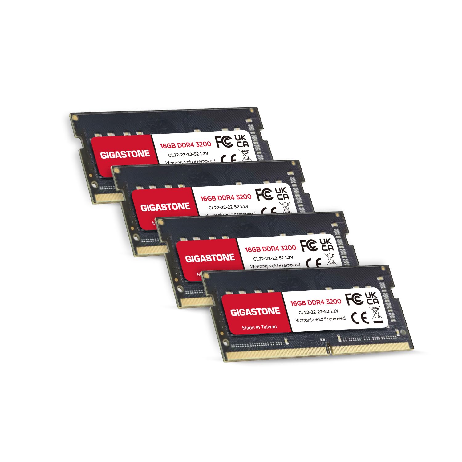 Amazon.co.jp: 【DDR4 ノートパソコン RAM】 GIGASTONE 64GB (4x16GB