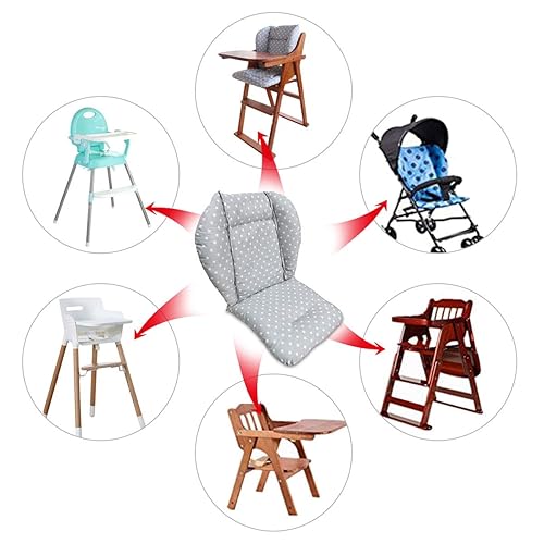 Miniatura 6 de Cojín para silla alta cojín para silla alta cojín para silla alta suave y cómodo ligero y transpirable hace que el bebé sea más cómodo patrón de