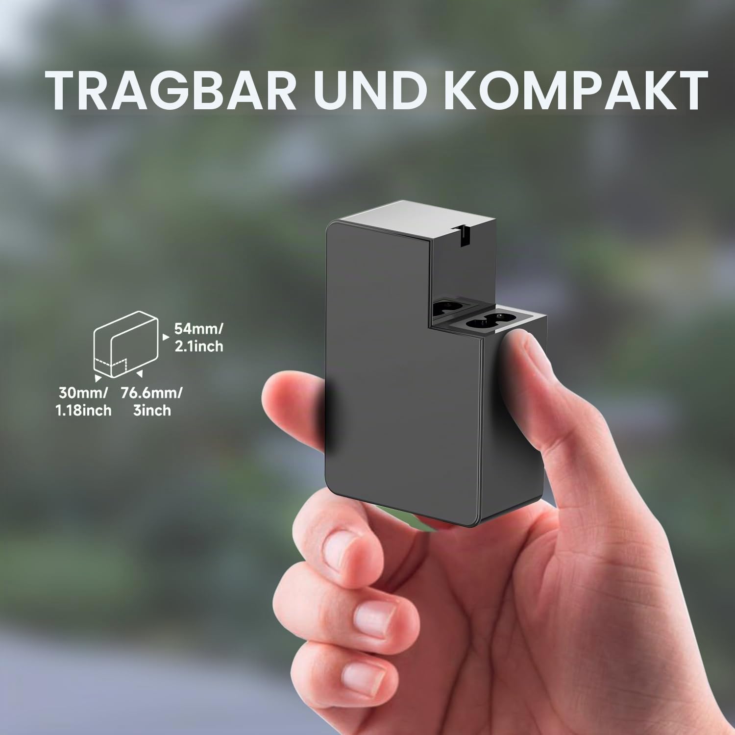 KFD Ladegerät Ersatz DJI Power 140W GaN Lade-Combo für DJI Mavic 4 Pro