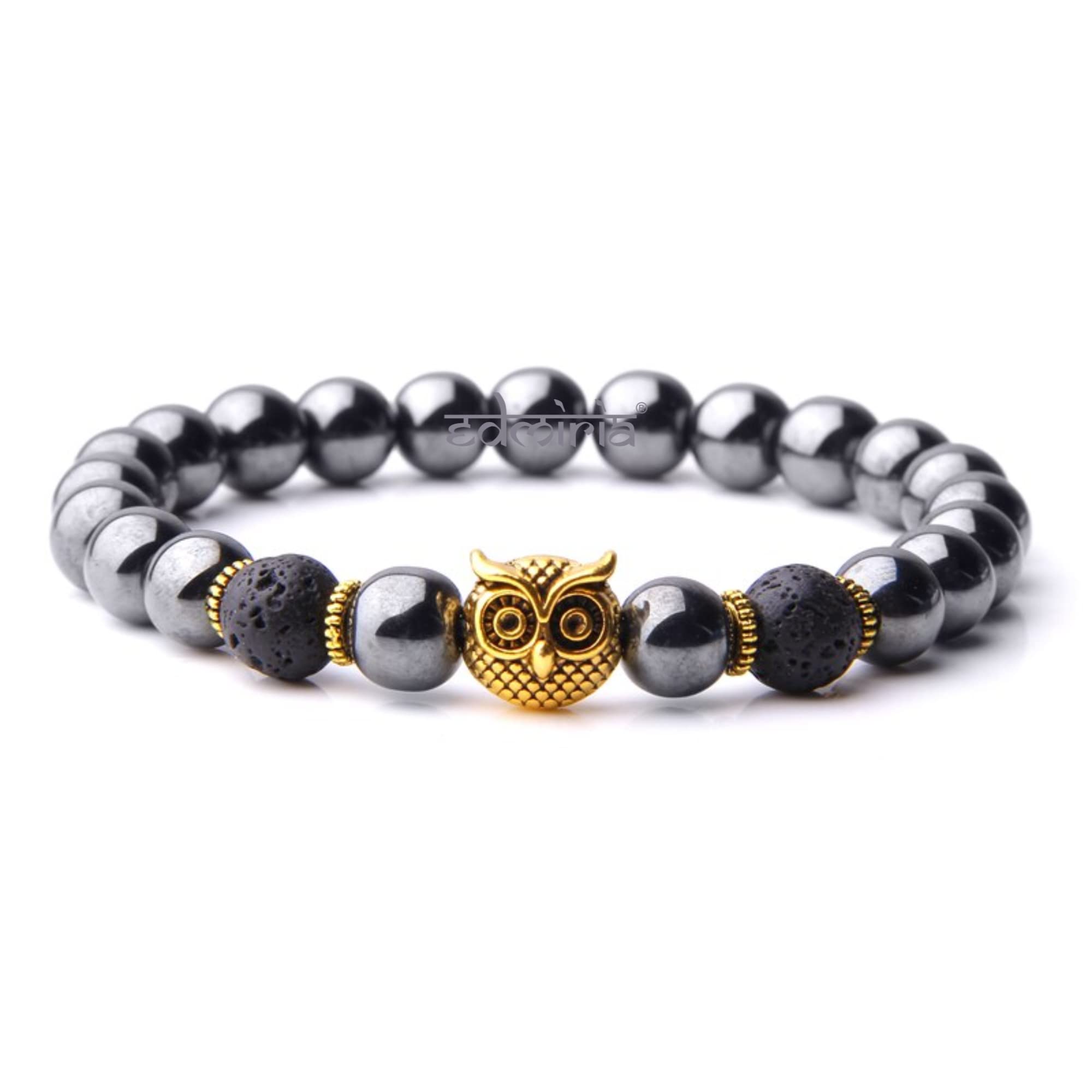 See full amazon price history chart for EDMIRIA Magnetic Hematite Natural Charms Metal Balancing Energy Therapy Bracelets For Healing -Weight Managament - Bracelet for Men & Women (Gold Owl Charm) EDMIRIA Magnetic Hematite Natural Charms Metal Balancing Energy Therapy Bracelets For Healing -Weight Managament - Bracelet for Men & Women (Gold Owl Charm) (B0BWSKXCX7) Amazon Price History, Amazon Price Tracker