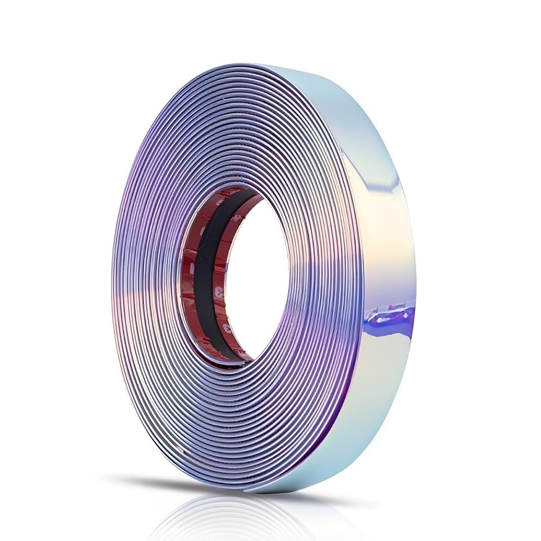 15mmx5M Strisce Adesive Per Auto Striscia Adesiva Cromata Auto