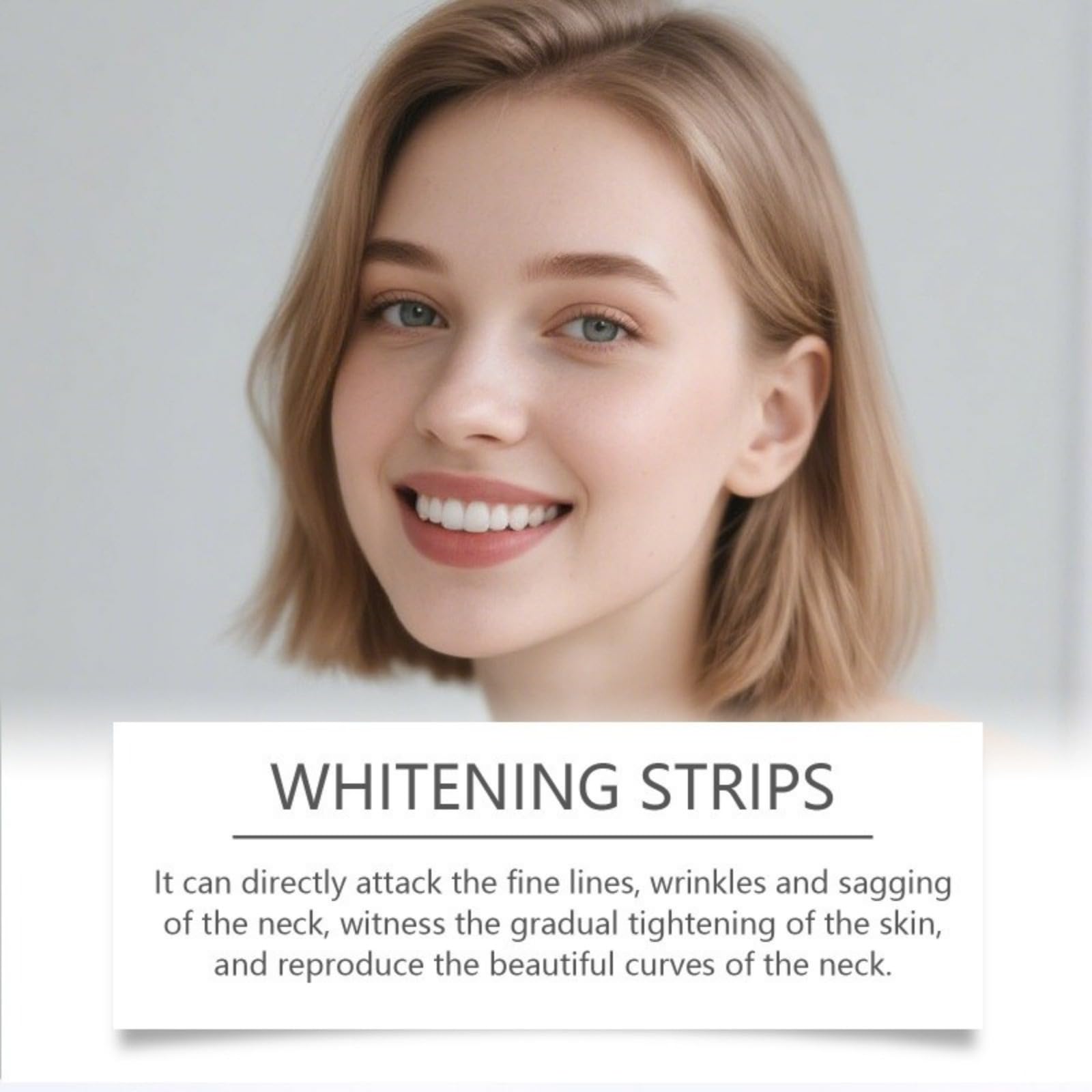 PURPLE WHITENING STRIPS, Nastro sbiancante dentale viola senza perossido, denti con formula per un sorriso brillante a casa Macchie Caffè/tè/vino sbiancamento sicuro senza danni