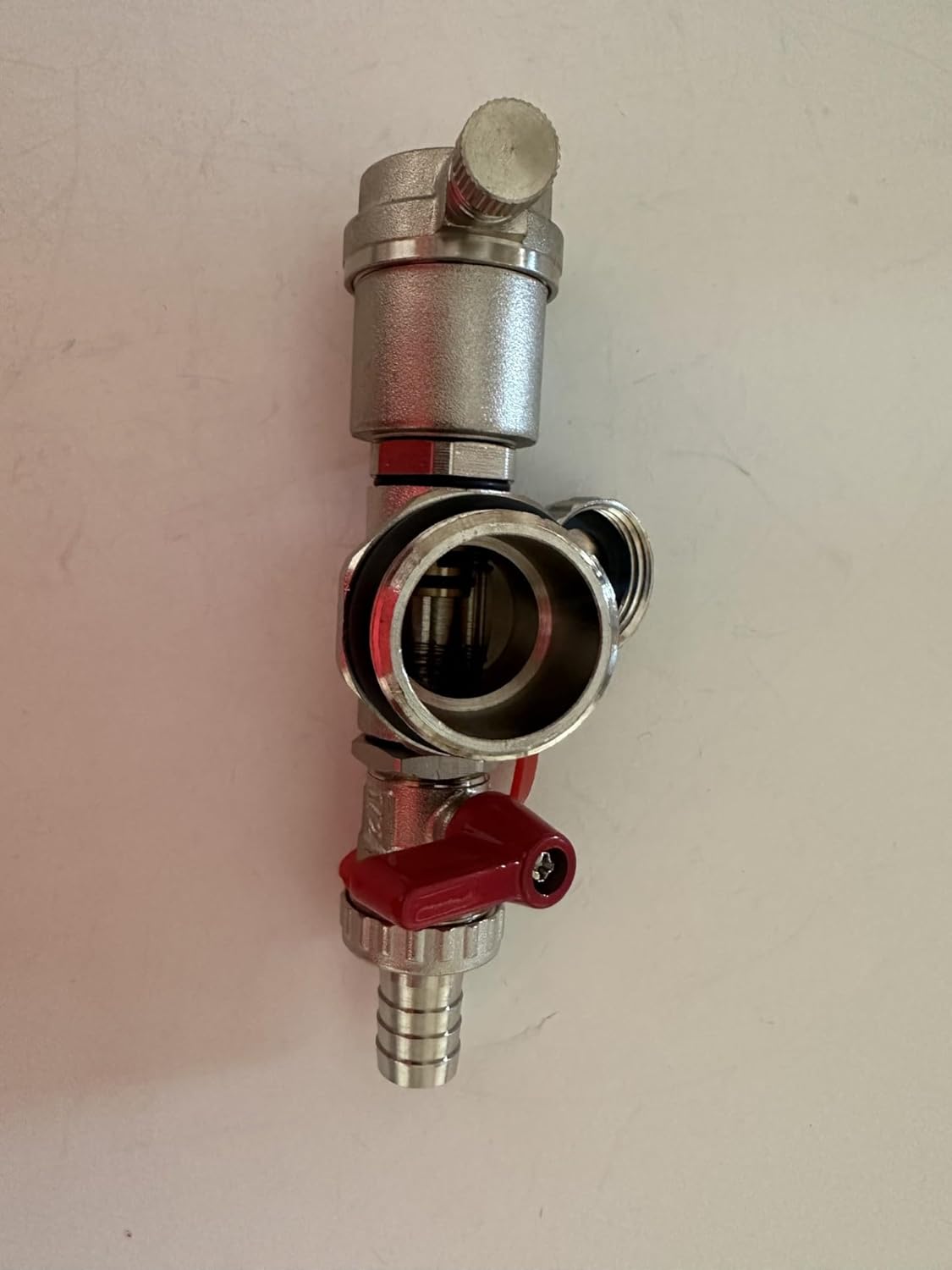 6 Loop 1/2" Pex Manifold, INCLUDES Temp. Gauges, Flow Meters, Shut-offs, Pressure Temp gauges and Auto Air Purger