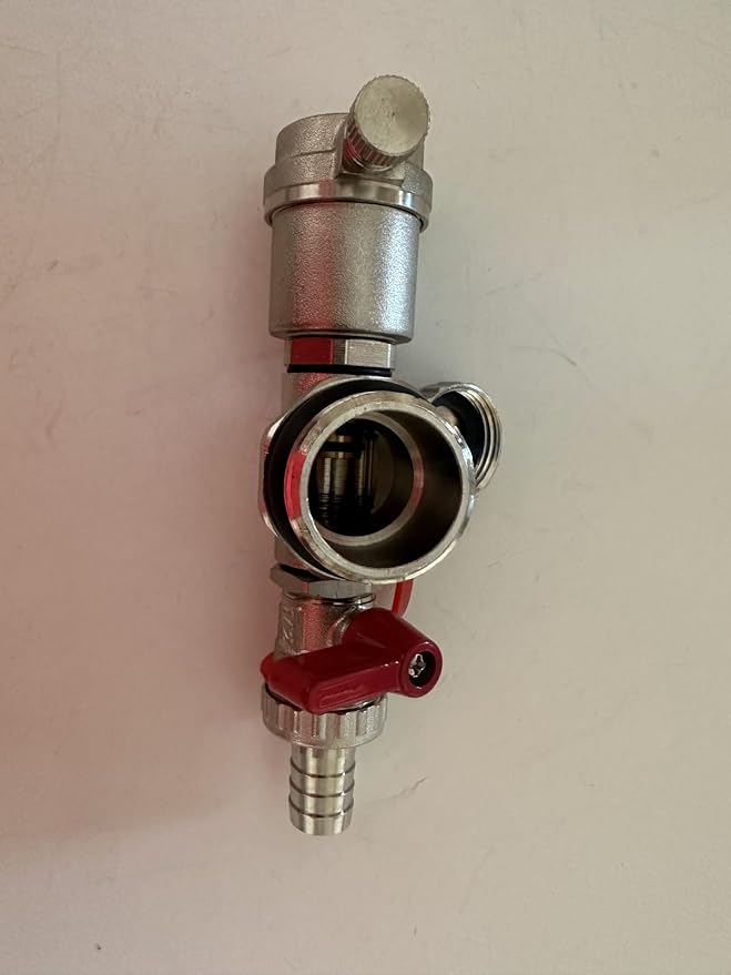 Manifold 3 Circuitos 1/2" Pex con Medidores y Válvulas miniatura 8