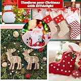 300 Pcs Mini Snowflake for Craft Metal Snowflakes Embellishment Miniatures Christmas Ornaments Tiny Snow Flakes Charms for DIY Craft Xmas Tree Winter Party Decor - Image 4