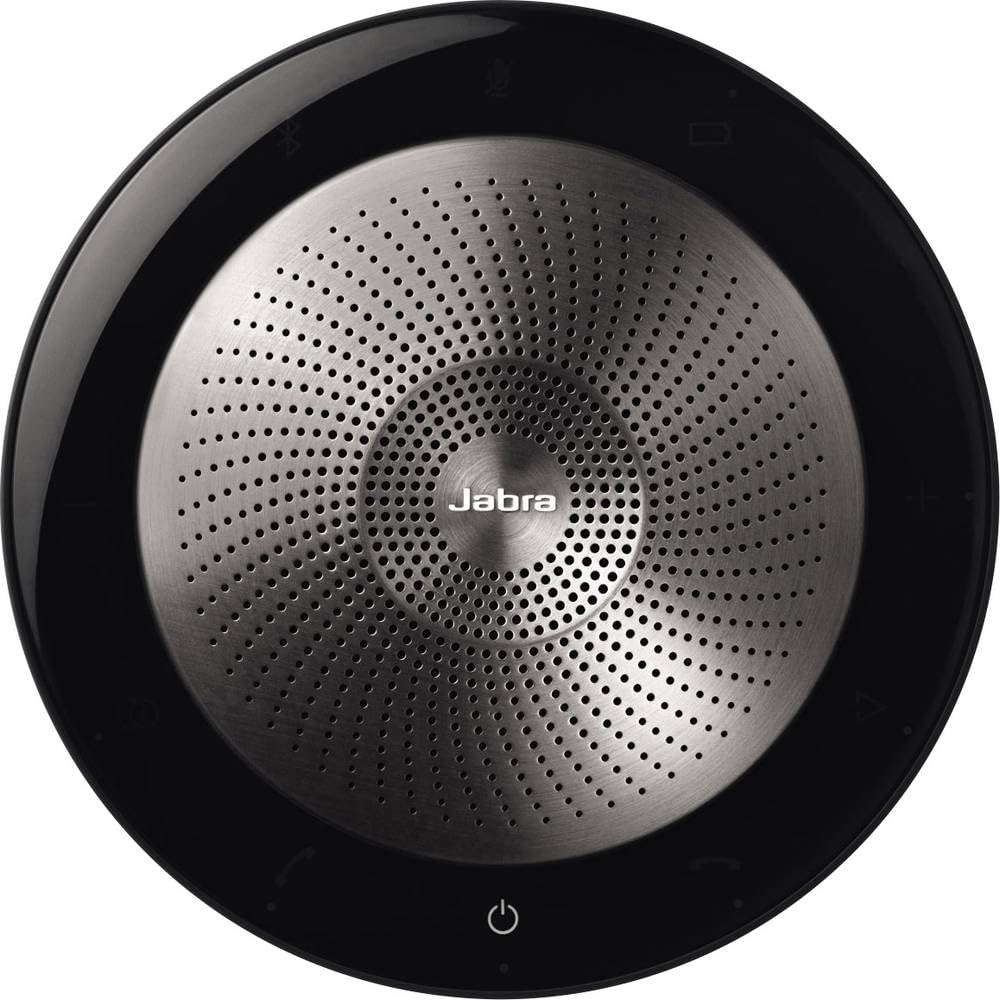 Jabra Speak 710 - Altavoz Portátil para Conferencias con Adaptador Bluetooth y USB - Certificado para Comunicaciones Unificadas - Compatible con PC, Smartphones y Tabletas