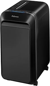 Fellowes Powershred LX22M Micro Cut 20 Sheet Paper Shredder (Black)