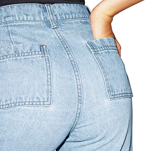 American Apparel Women's Crop Wide Leg Jean4