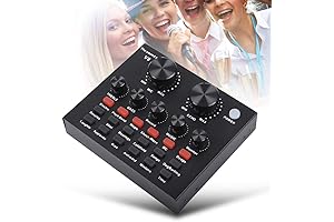 V8 Live Sound Card: Professional Audio Enhancement for Live Streaming and Karaoke
