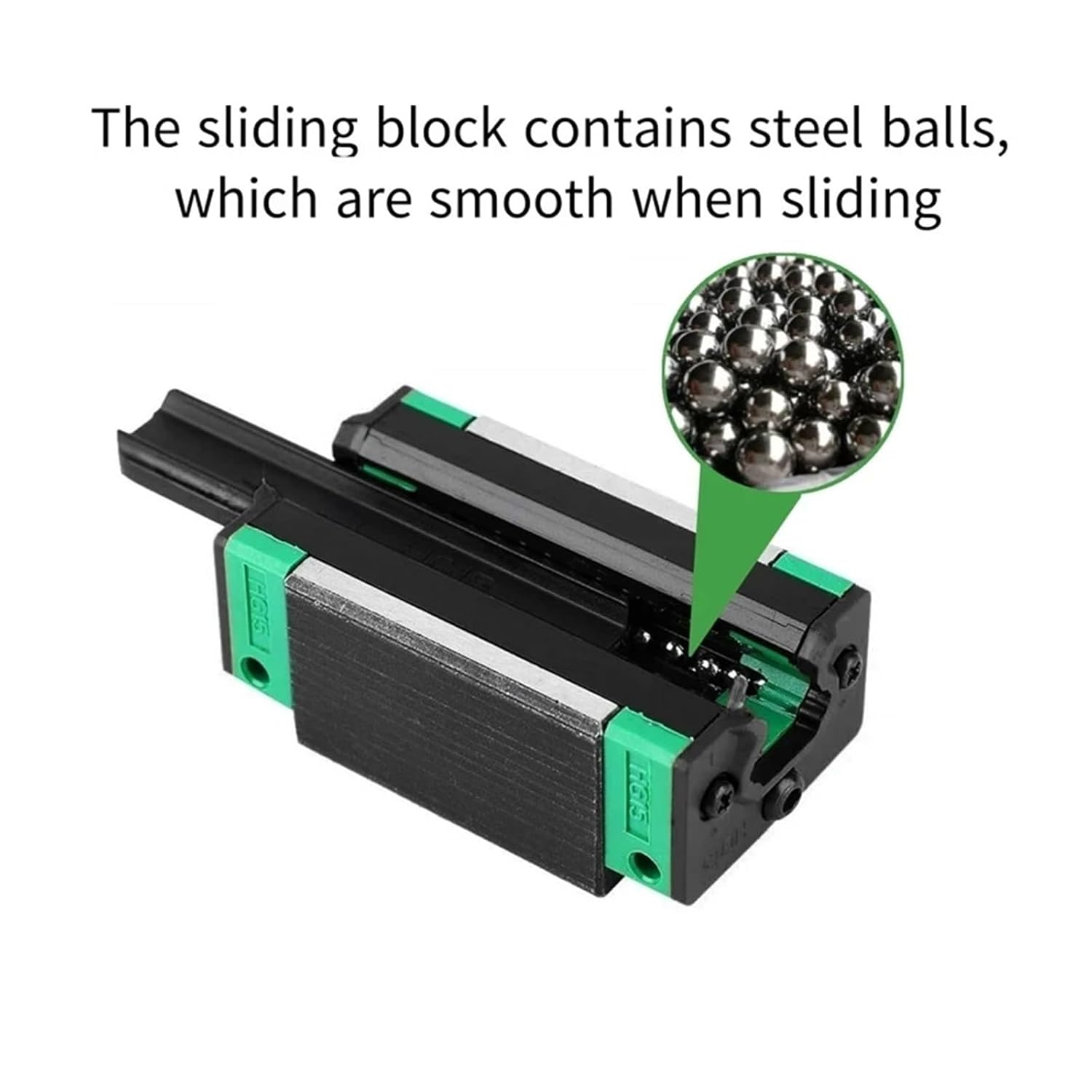 Miniature Linear Motion Guide 2PCS HGR20 20mm Square Linear Guide Rail + 4pcs HGH20CA Slider Blocks + 1pcs SFU2005 1500mm Ball Screw Kit for Milling Engraving