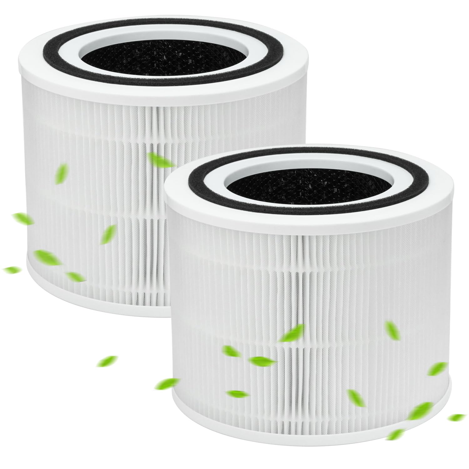 Sponsored Ad – 2-Pack Replacement Compatible with LEVOIT Core 300/300s/p350 Air Purifier Part Number Core 300-RF,3-in-1 HEPA Filters