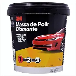 Massa de Polir Diamante 1kg 3m