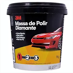 Massa de Polir Diamante 1kg 3m