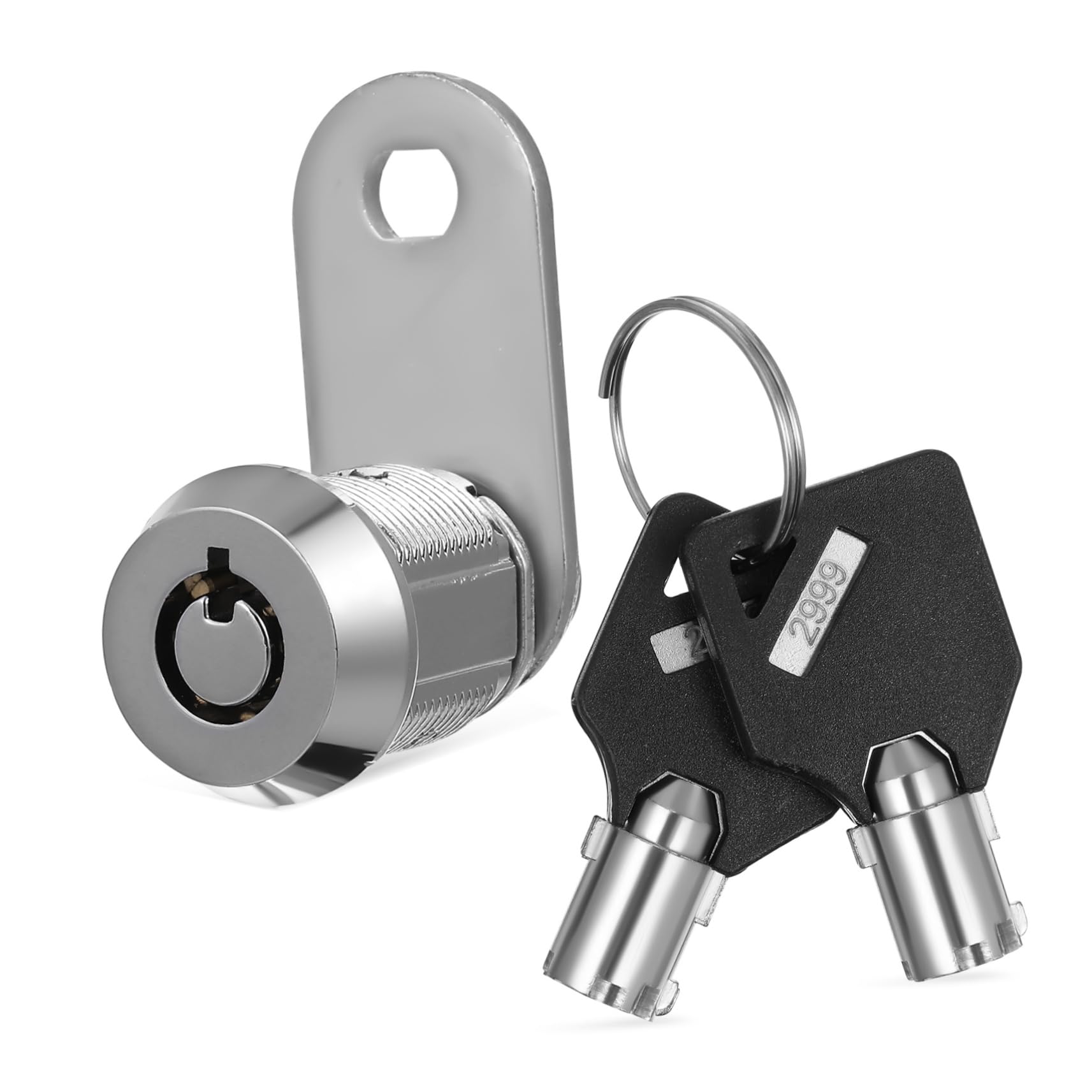 Tofficu 5 Pièces Cadenas pour Verrou Tubulaire pour Armoires Coffres Casier Installation Facile Durable