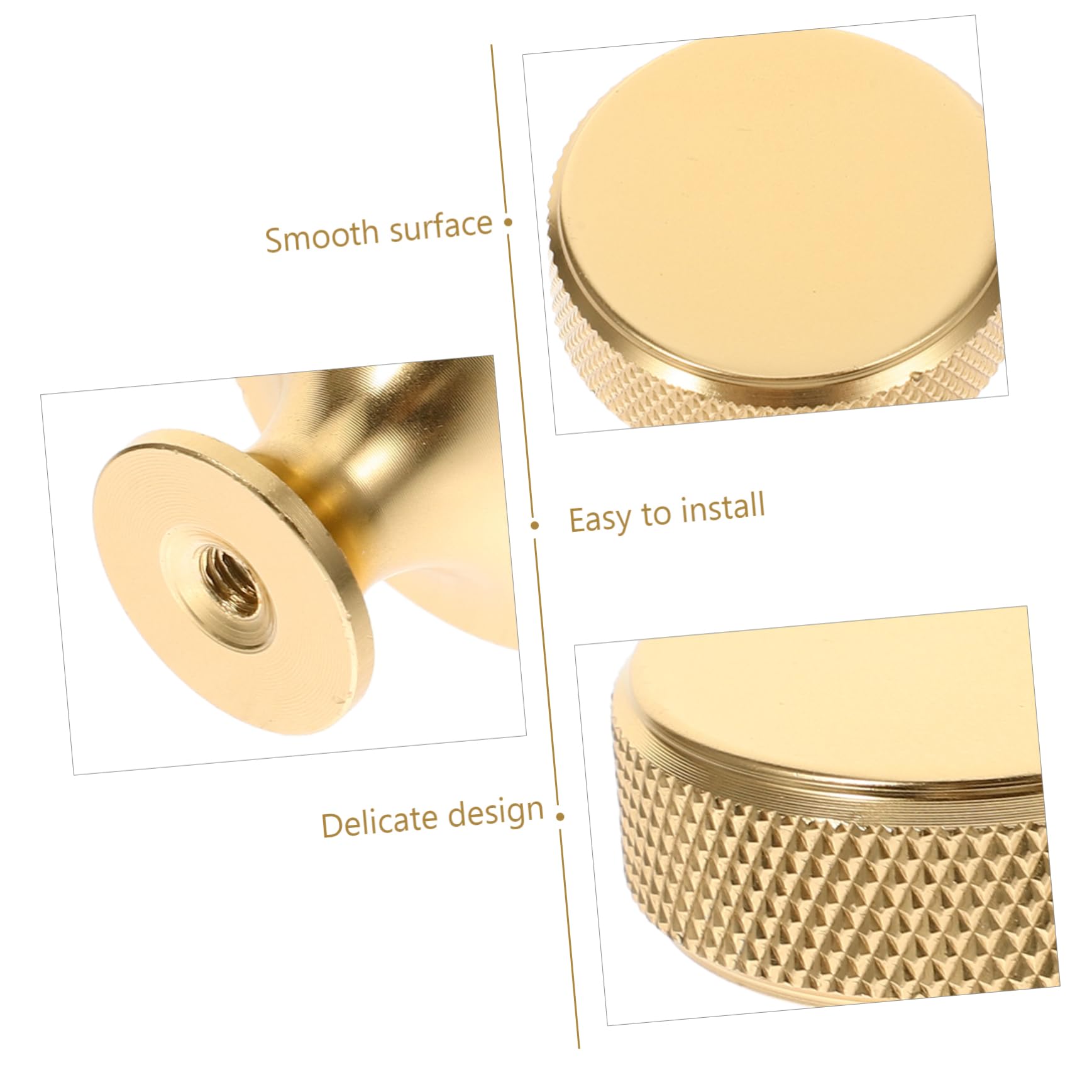 Uonlytech 20stücke Goldene Möbelknöpfe Elegante Schrankgriffe Für Kommoden Und Kleiderschränke Stilvolle Türpulls Einfache Installation Langlebig Und Vielseitig Einsetzbar