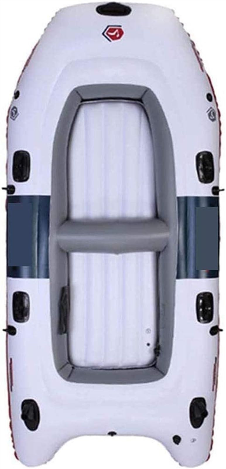 ELzEy Kayaks gonflables Aventure et pêche Sports Nautiques Bateaux gonflables en Caoutchouc, Ensembles de Bateaux gonflables, pêche en Bateau Gonflable