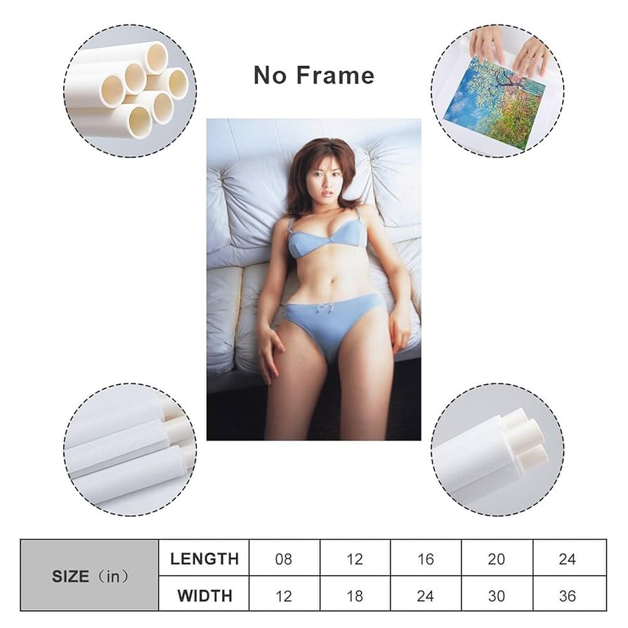 Amazon.co.jp: 森下千里写真ビキニ下着ポスター壁の絵 プリント