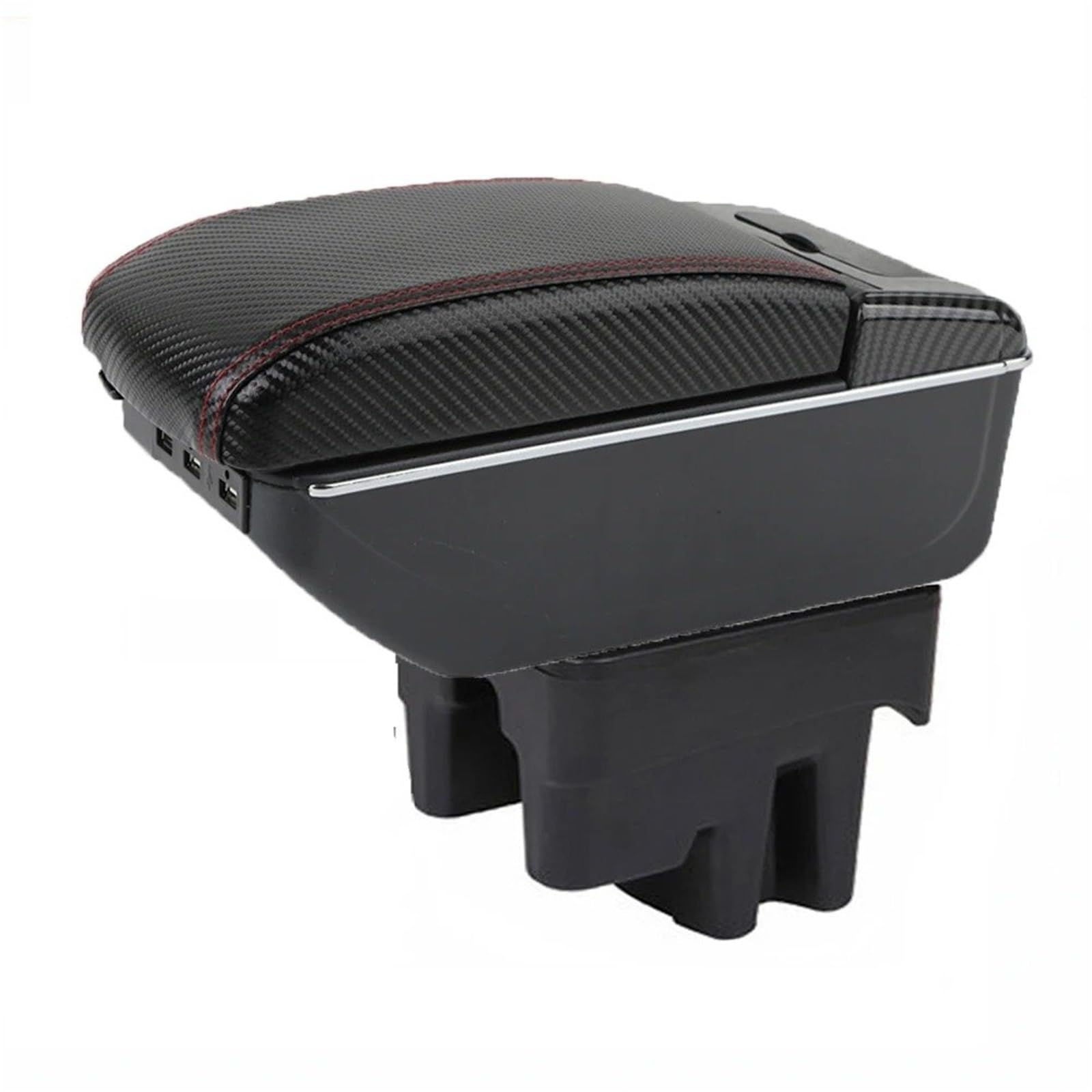 BYHGFDEA Armrest Storage Box For Toyota For Avanza 2016 Armrest Auto Storage Box Bracing Heighten Interior Details Retrofit Part
