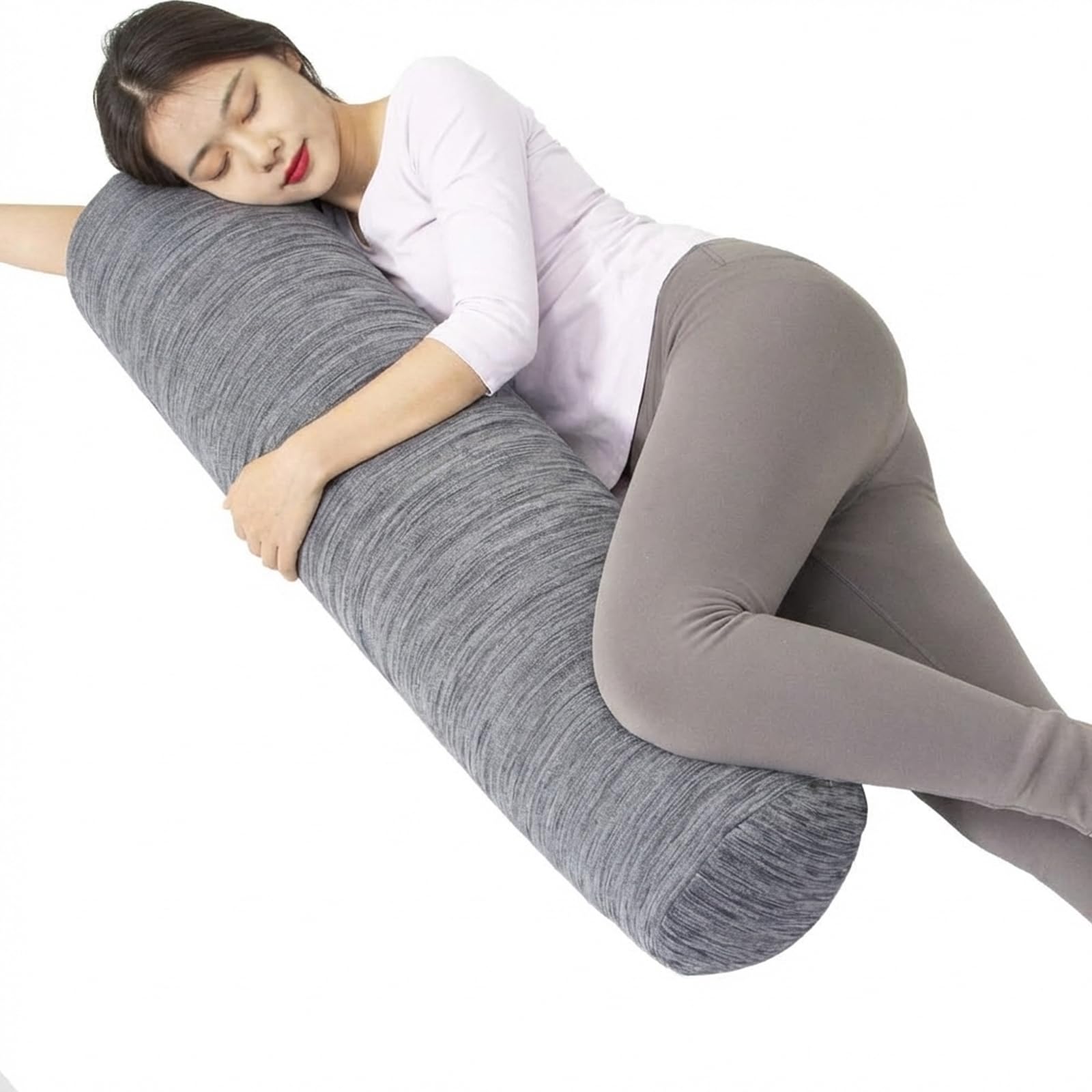 Amazon｜Taibest 抱き枕 円筒型 90×20cm ひんやり接触冷感 円柱