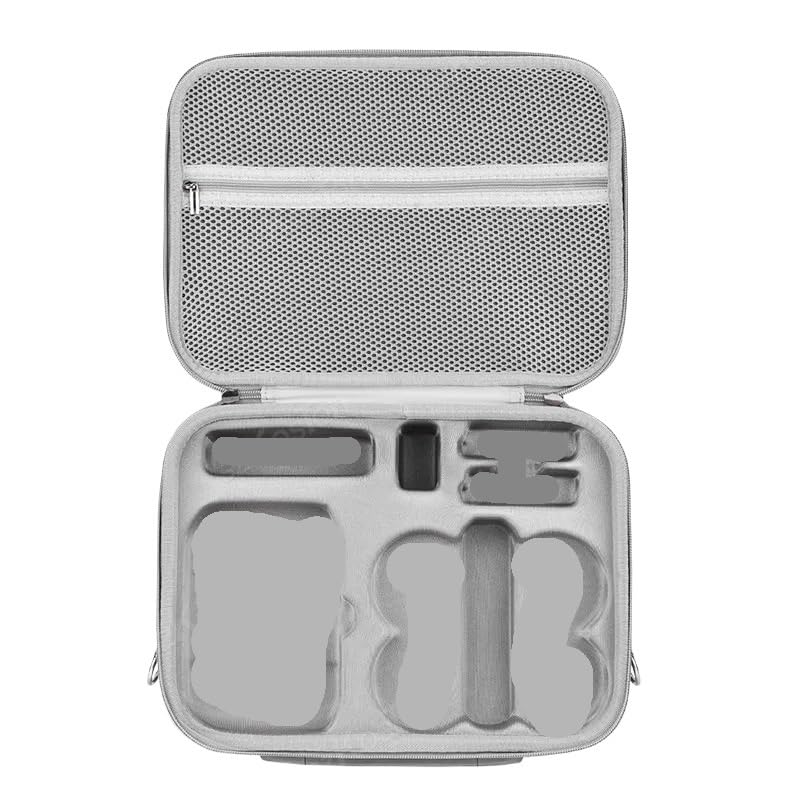 Compatibile Con DJI Borsa trasporto PU per dron NEO accessori RC-N3 | Borsa rigida protettiva per dron e relativi accessori(GRAY)
