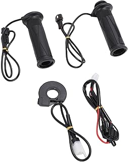 KIMISS 加熱グリップ 7 / 8 インチ 5 温度調節可能な電熱ハンドルバーウォーマー 防水滑り止めゴム 全天候型ライディング用