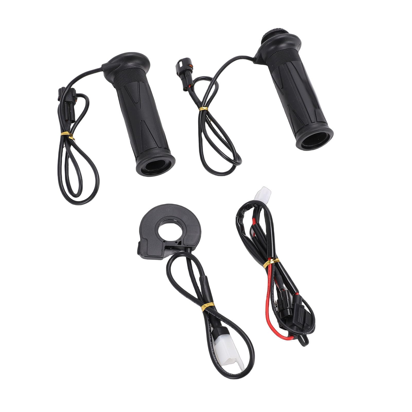 Fabater Manopole Riscaldate per Moto Scaldamanubri Elettrici Durevoli per la Guida in Climi Freddi Impermeabilizzazione Antiscivolo per Manubri Universali da 7/8 Pollici