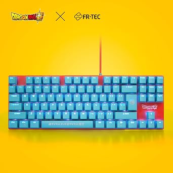 FR-TEC - Dragon Ball Super Keyboard - Compatible with PC, Mac, PS5, Switch, XBOX SERIES S/X