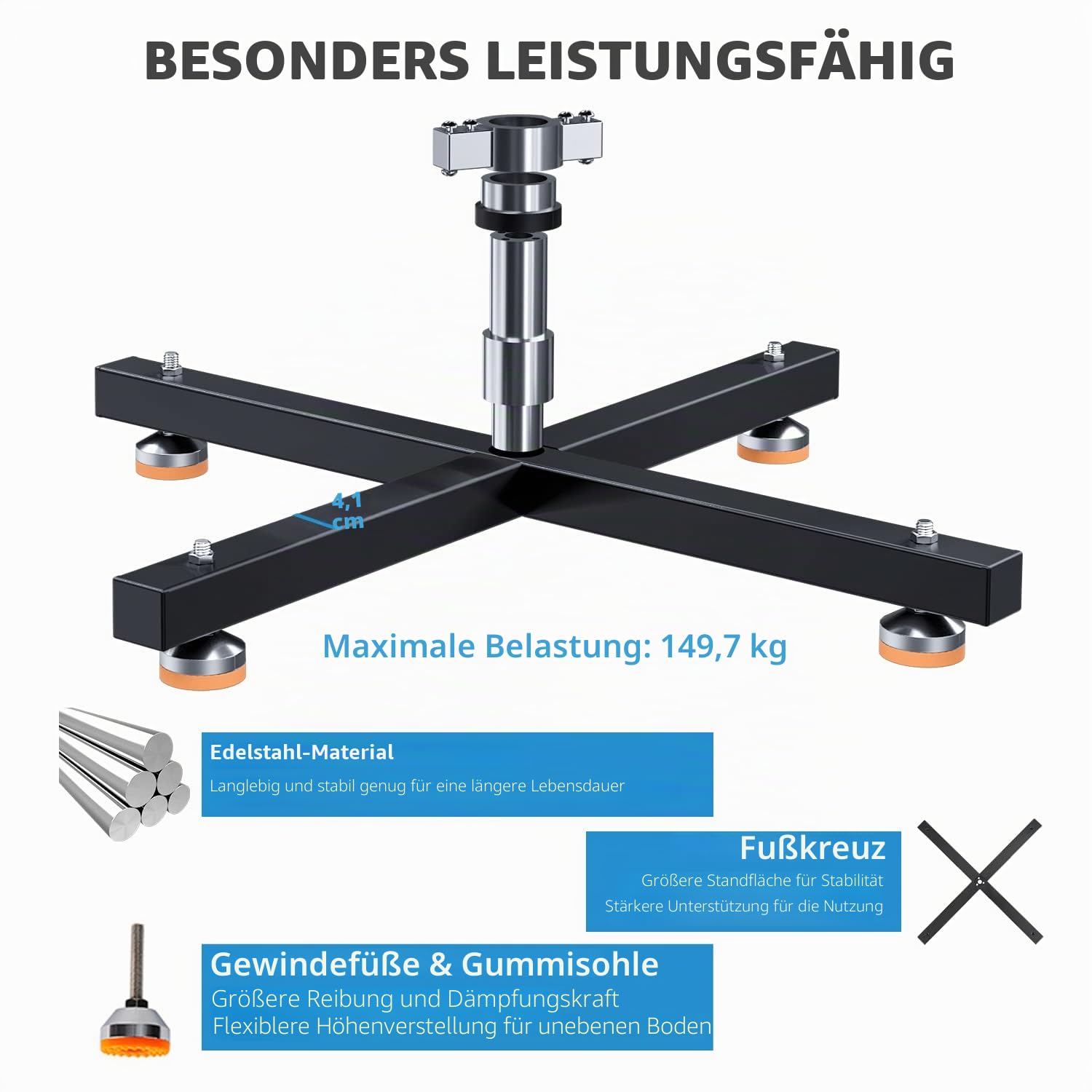 RAUBAY 360 Degree Spinner (Standard Version), 360-Grad-Drehteller, professioneller Drehteller für Fotografie, drehbarer Kameraschieber, Foto-Videokabine, drehbare Tischplattform für kmmerzielles Video