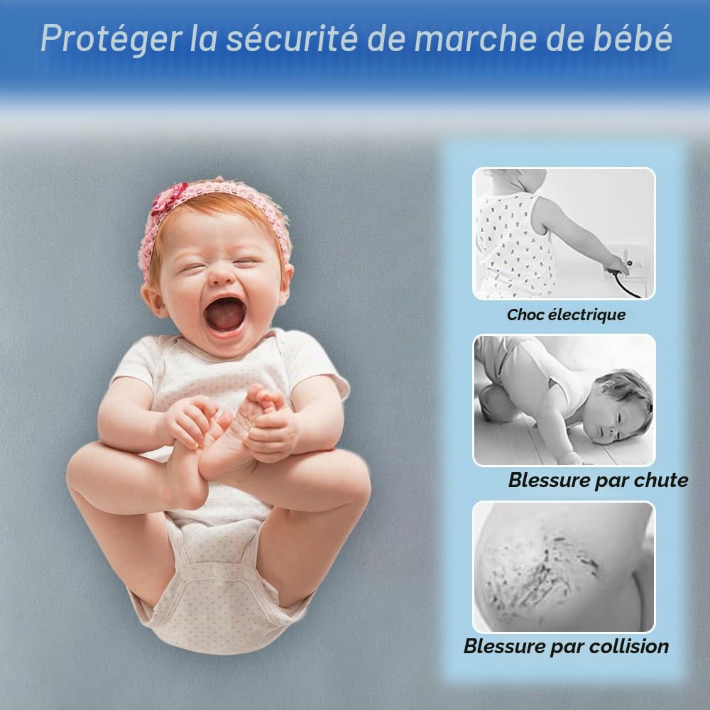 Parc Bébé Modulable en Tissu Oxford Tapis et Barrières Parc de Jeux pour Appartement 50 Balles (Gris foncé)