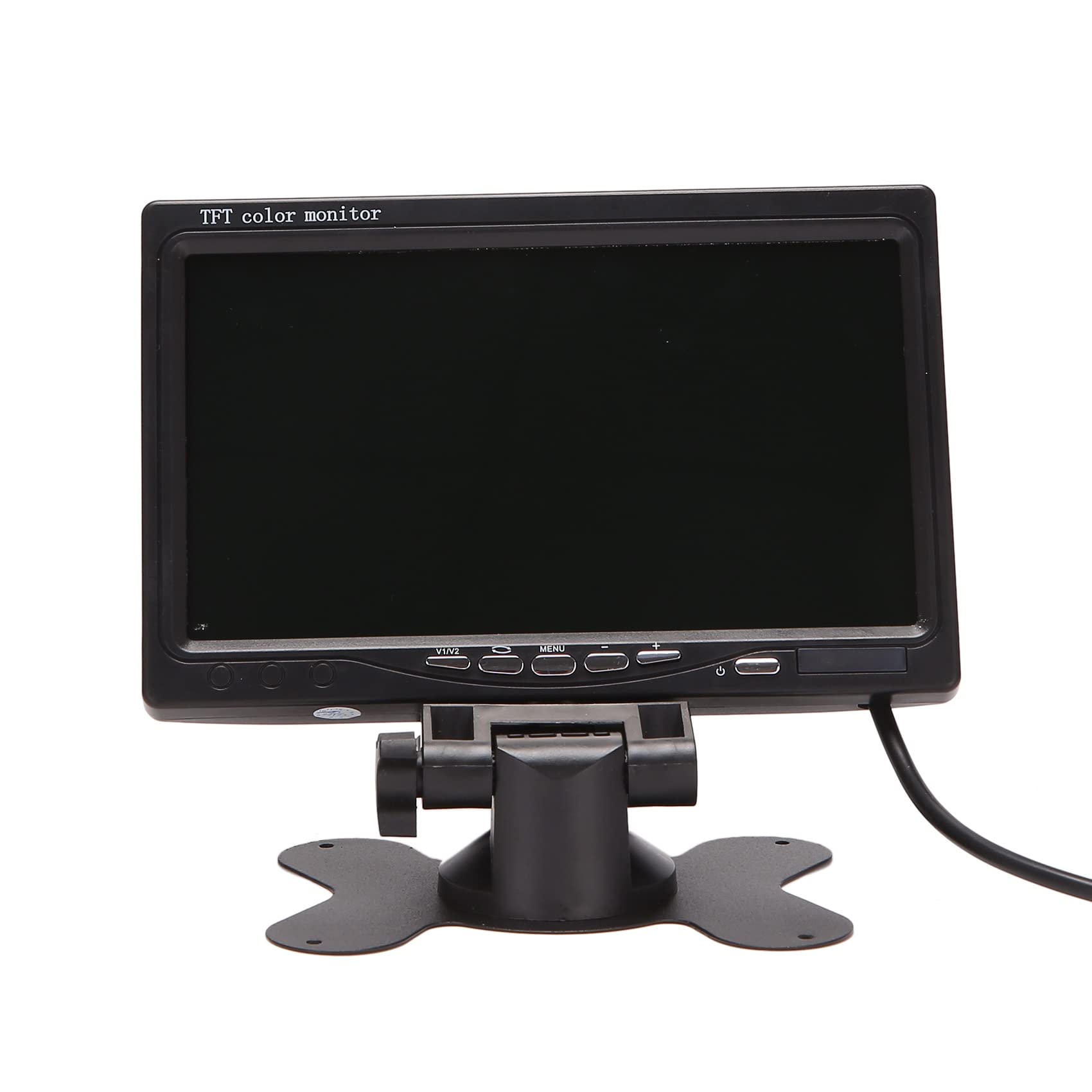 12V-24V 7 Pulgadas TFT LCD Color HD Monitor para Coche CCTV Vista Trasera Inversa CáMara de Marcha AtráS Accesorios ElectróNicos Automotrices