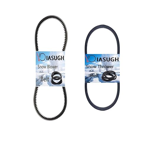 Juego de correas de transmisión de barrena de repuesto (38 "x 27" y 38" x 21-14") 754-04013 754-04014 954-04013 954-04014 Troy Bilt 2007 y After