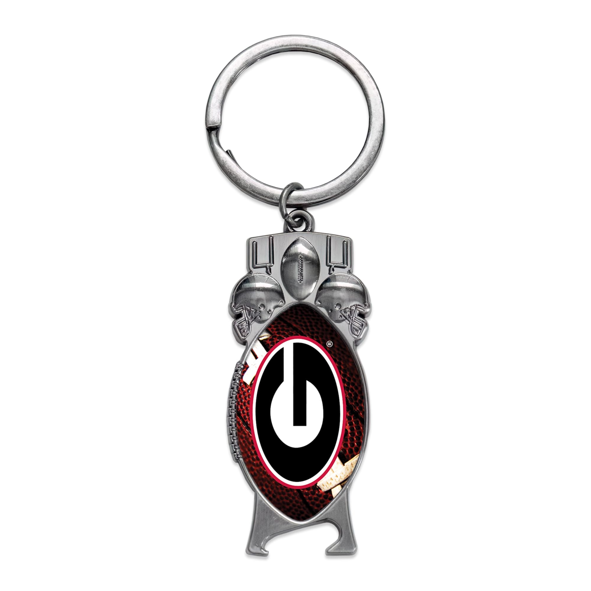 Rico Industries NCAA Georgia Bulldogs Sculpted Bottle Opener Keychain -Great Gift Item