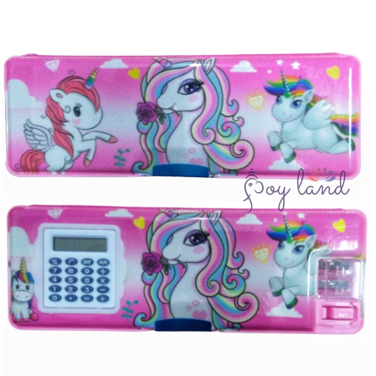 JOYLAND™ 1 Pcs calculator geometry, calci Geo, Dual Sharpener With Calculator, Double sided Stationary Box for Girls Art Plastic Pencil Box ND0014 (Random Selection For Design) (B08WYCGPG6) Amazon Price History, Amazon Price Tracker